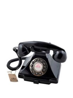 Gpo Gpo Carrington Classic Retro Telephone - Black